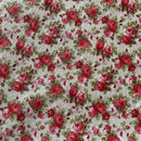 COTONE ARREDAMENTO - 044 ROSELLINE ROSSE E ROSA