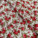 COTONE ARREDAMENTO - 044 ROSELLINE ROSSE E ROSA