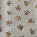 COTONE ARREDAMENTO - 045 FIORELLINI GIALLI FONDO BEIGE