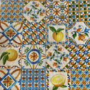 COTONE ARREDAMENTO - 069 MATTONELLE/LIMONI E MAIOLICHE