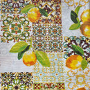 COTONE ARREDAMENTO - 071 MATTONELLE/LIMONI E MAIOLICHE