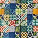 COTONE ARREDAMENTO - 078 MATTONELLE ASTRATTE COLORATE