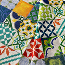 COTONE ARREDAMENTO - 078 MATTONELLE ASTRATTE COLORATE