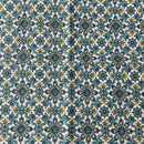 COTONE ARREDAMENTO - 172 MAIOLICHE VIETRI CELESTE