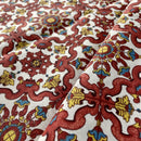 COTONE ARREDAMENTO - 170 MAIOLICHE VIETRI ROSSO SCURO