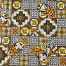 COTONE ARREDAMENTO - 136 MAIOLICHE SICILIANE/TESTA DI MORO GRIGIO