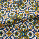 COTONE ARREDAMENTO - 138 MAIOLICHE BLU