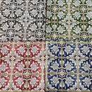 COTONE ARREDAMENTO - 160 MAIOLICHE COLORATE - 4 VARIANTI