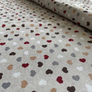 COTONE ARREDAMENTO - 158 CUORICINI COLORATI - TRE VARIANTI