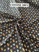 COTONE 100% - 156 MACCHINA E VESPA D'EPOCA