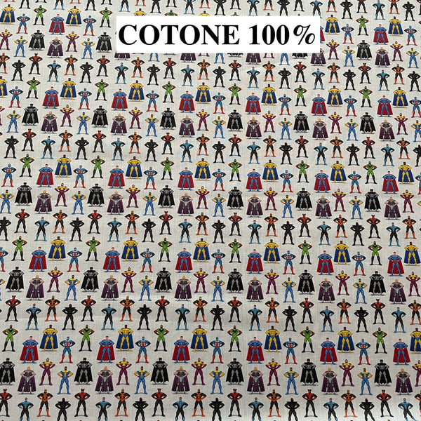 COTONE 100% - 157 SUPEREROI DC