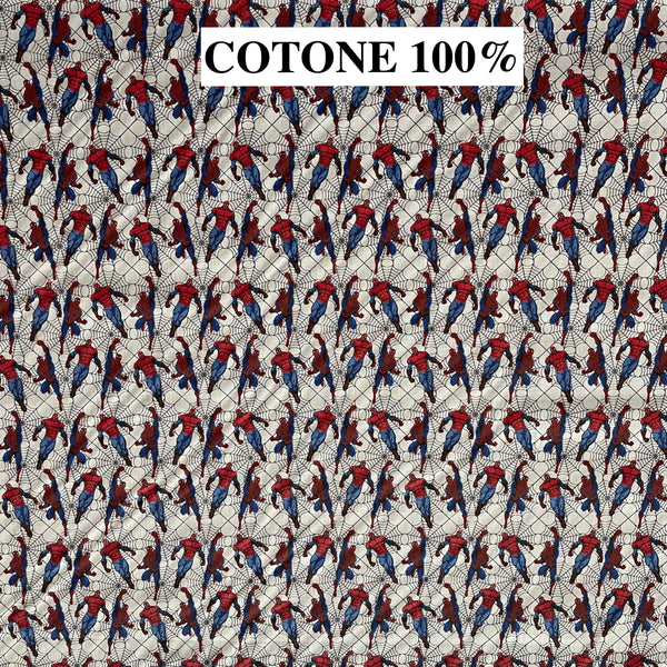COTONE 100% - 159 SPIDERMAN RAGNATELA