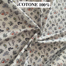 COTONE 100% - 1304 DRAGO E DINOSAURO