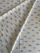 COTONE ARREDAMENTO - NUVOLETTE COLORATE 182 - DUE VARIANTI