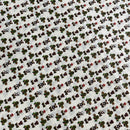 COTONE 100% - 138 PUPAZZO DI NEVE FONDO PANNA