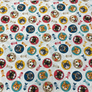 COTONE ARREDAMENTO - FANTASIA GATTI/LISCA DI PESCE 020