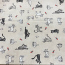 COTONE ARREDAMENTO - 022 FANTASIA GATTI POIS