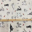 COTONE ARREDAMENTO - 022 FANTASIA GATTI POIS