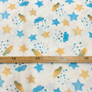 COTONE ARREDAMENTO - STELLE E NUVOLETTE 146 - DUE VARIANTI