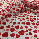 MON-080 MIX CUORI FONDO BIANCO