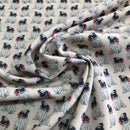 MON-129 CARLINO FIOCCO ROSA FONDO PANNA