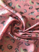 MISTO COTONE - 135 PRINCIPESSA FONDO ROSA