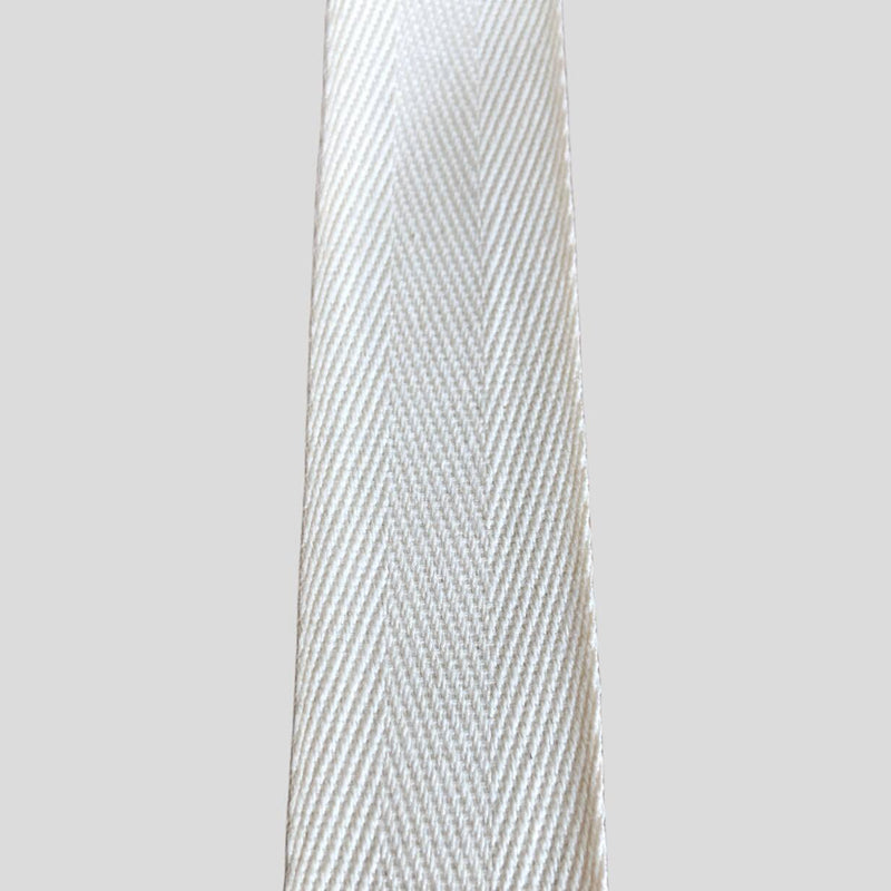 Trimz - Nastro 100% Cotone A Spina Di Pesce, Naturale, 50 Mm Trimz - Nastro 100% Cotone A Spina Di Pesce, Naturale, 50 Mm