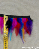 PAS-133 PIUME COLORATE PASSAMANERIA