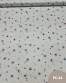 PIQUET DI COTONE - PC-24 PUPAZZO CON PALLONCINO FONDO PANNA