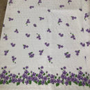 PIZZO SANGALLO SG-11 FIORELLINI GLICINE FONDO BIANO