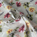 PIZZO SANGALLO SG-15 FIORI E PIUME FONDO BEIGE