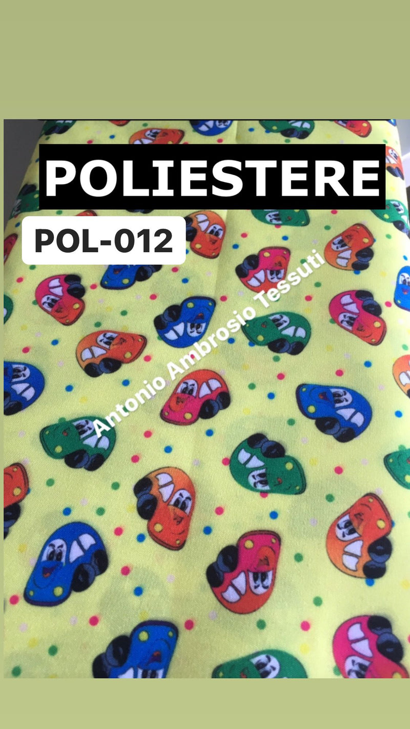 POL-012 MACCHINE FONDO GIALLO