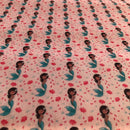 POL-014 SIRENETTA FONDO ROSA