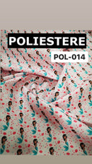 POL-014 SIRENETTA FONDO ROSA