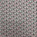 POL-030 ROSSETTO FONDO BIANCO MICROPOIS NERO