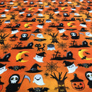 POL-071 HALLOWEEN FONDO ARANCIO