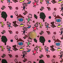 POL-076 BIMBO CASETTA FONDO ROSA