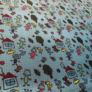 POL-077 BIMBO CASETTA FONDO CELESTE