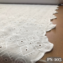 PIZZO SANGALLO PS-103 BIANCO 100% COTONE