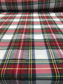 COTONE TINTO IN FILO - 403 SCOZZESE BIANCO FILO LUREX