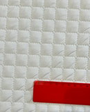 TRAPUNTINO DI MISTO COTONE ROMBO - H 250 CM