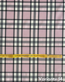 LANETTA SCOZZESE - 14 TARTAN ROSA E BIANCO