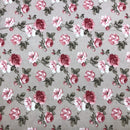 COTONE ARREDAMENTO - 110 ROSE BORDEAUX FONDO BEIGE