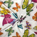 COTONE ARREDAMENTO - 221 FARFALLE GRANDI COLORATE