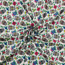 COTONE 100% - 074 TESCHI COLORATI