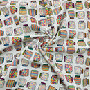 COTONE 100% - 082 BARATTOLI COLORATI