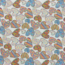 COTONE 100% - 081 CUORI COLORATI