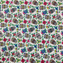 COTONE 100% - 074 TESCHI COLORATI