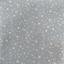 COTONE ARREDAMENTO - 196 STELLE CELESTE - DUE VARIANTI