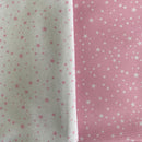 COTONE ARREDAMENTO - 195 STELLE ROSA - DUE VARIANTI